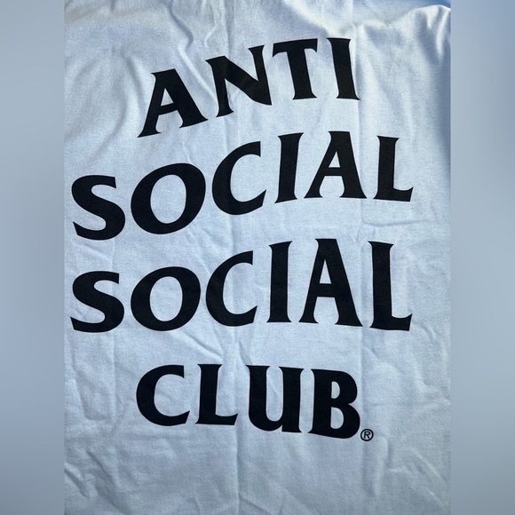 NWT Anti Social Social Club Mind Game Tee $120 MSRP - Picture 4 of 7
